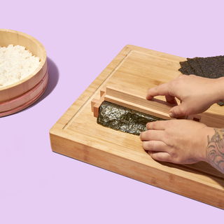 Premium Sushi Maker, Birkenholz